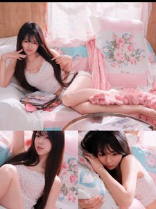 哆米（纯欲系 少女初恋款）白 嫩 长腿 三点粉 细腰 美胸 - 男吸